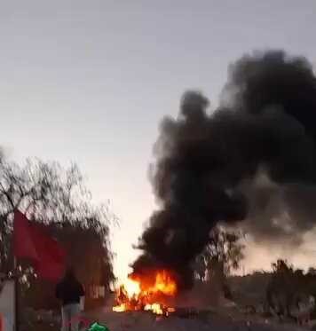 غارة إسرائيلية تستهدف سيارة في بلدة بليدا