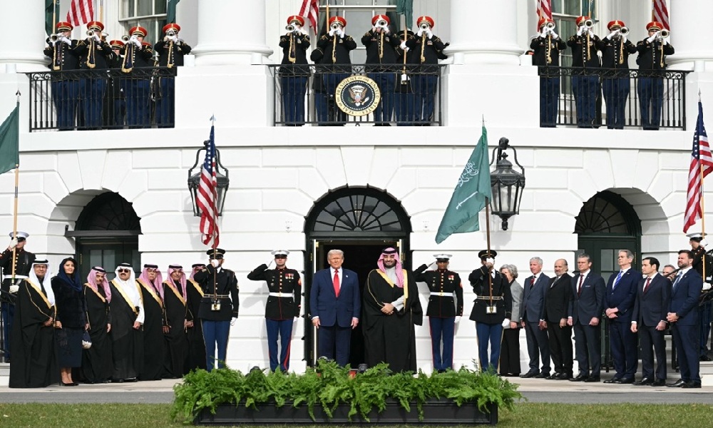 بالفيديو - ترامب يستقبل ولي العهد السعودي في أول زيارة رسمية إلى البيت الأبيض