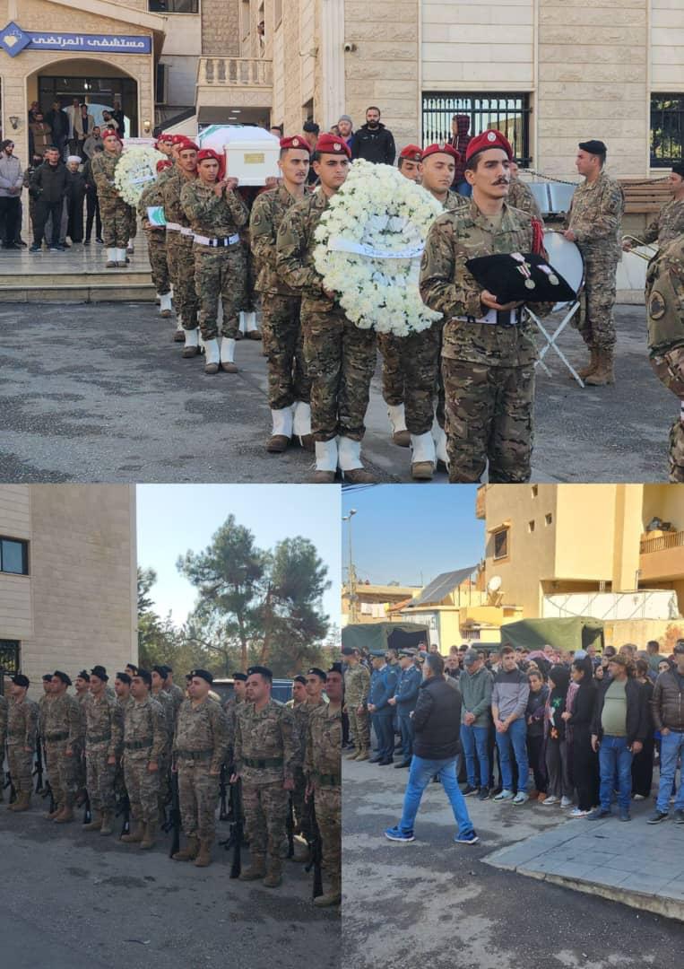 وداع مهيب في بعلبك للشهيدين البرادعي وحيدر… تحية عسكرية وتقدير رسمي لتضحياتهما في خدمة الوطن