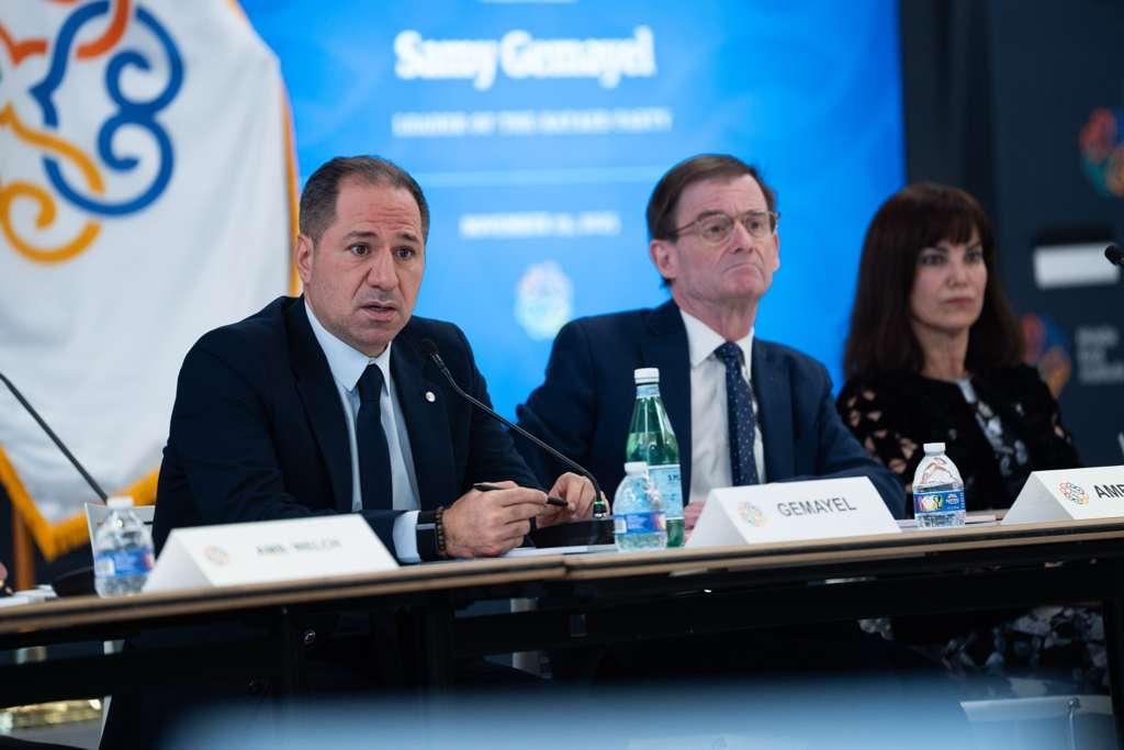 النائب سامي الجميّل يستهل زيارته الى واشنطن بلقاءات  في البيت الأبيض