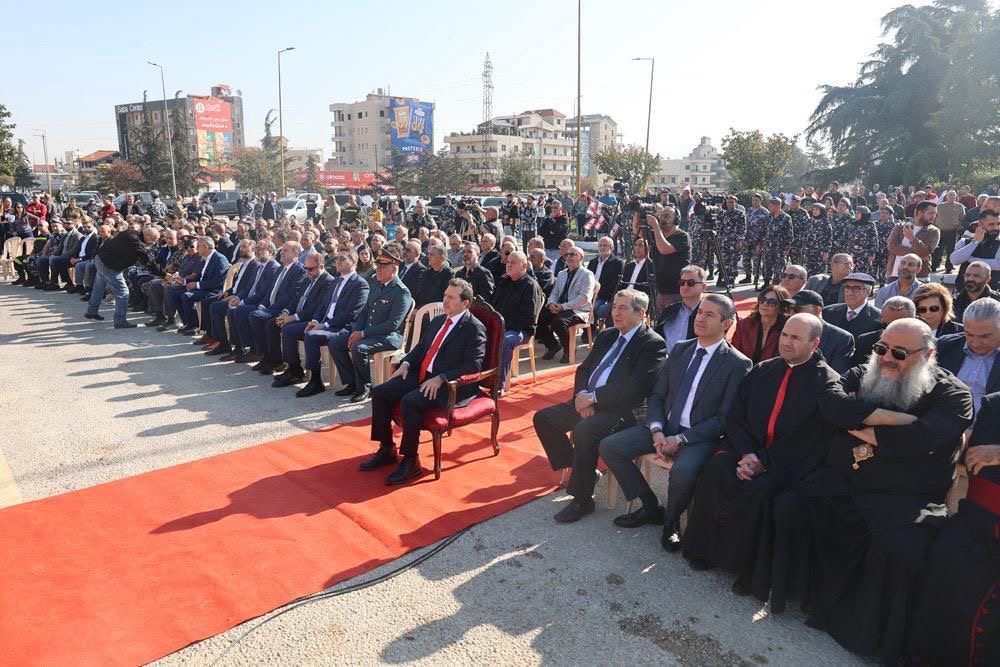 زحلة تتزيّن بالعلم اللبناني.. شحادة ممثلاً الرئيس عون: حارسة البقاع وقلب الجمهورية