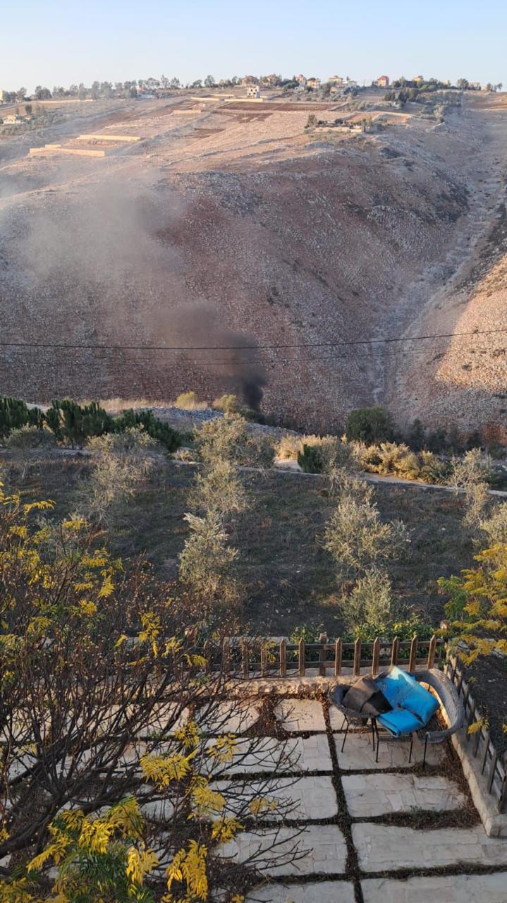إصابة شخص في غارة إسرائيلية على سيارة في وادي نحلة