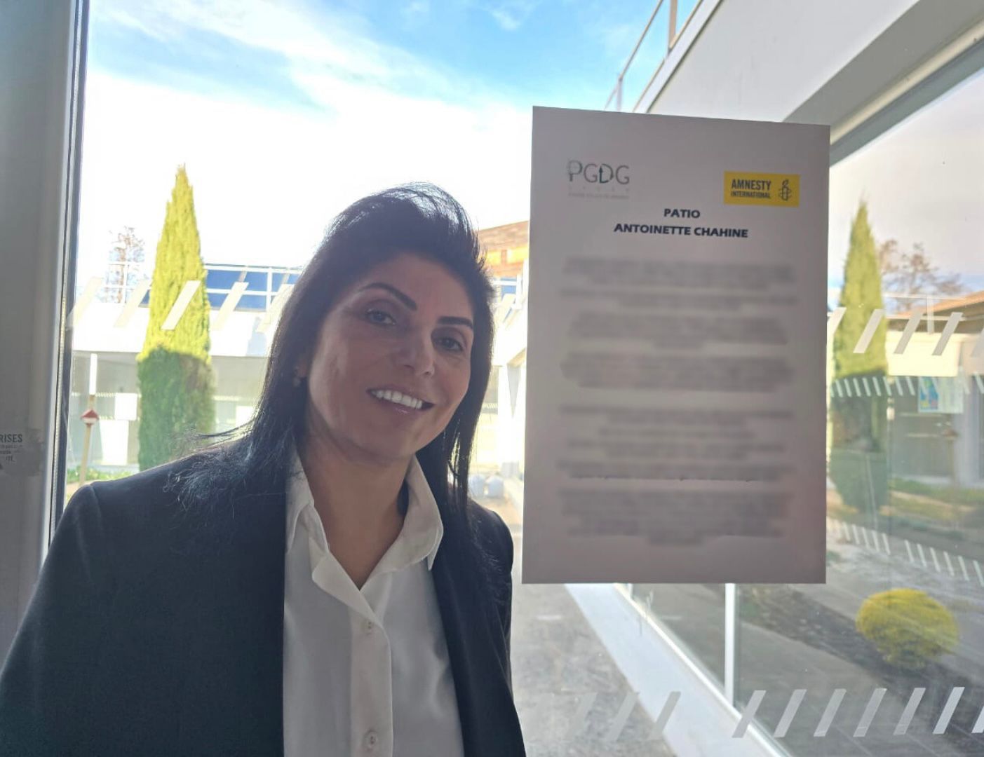 ثانوية فرنسية تطلق اسم المناضلة اللبنانية أنطوانيت شاهين على باحة المدرسة