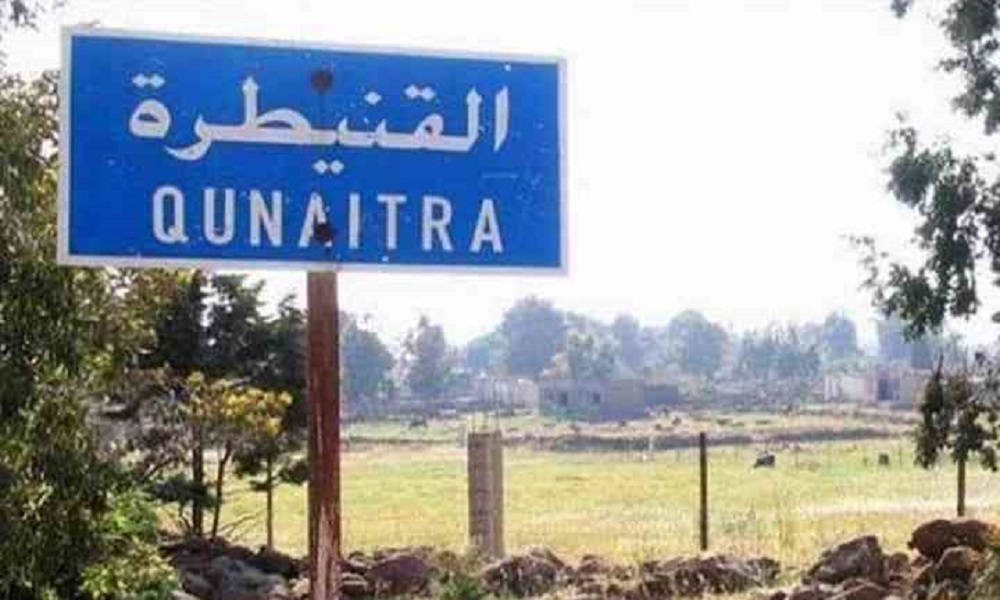 توغل إسرائيلي في ريف القنيطرة