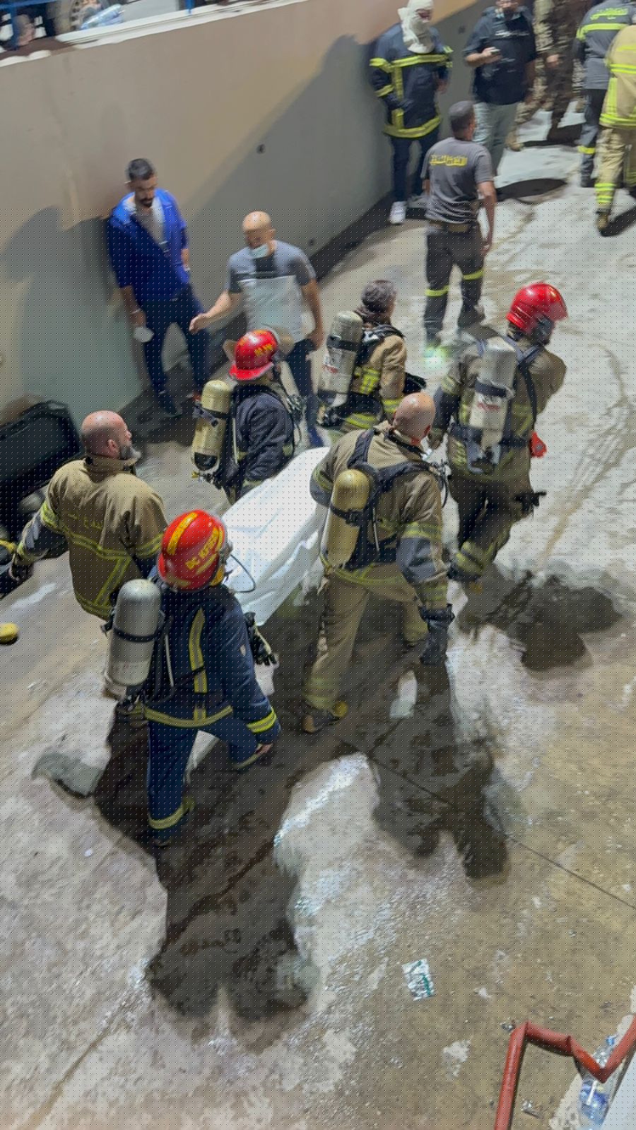 الدفاع المدني: عمليات الإطفاء داخل معمل “هوا تشيكن” مستمرة