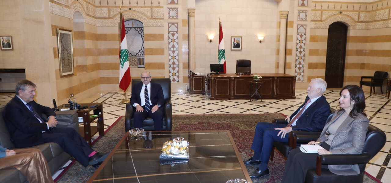 سلسلة لقاءات لسلام في السراي الحكومي