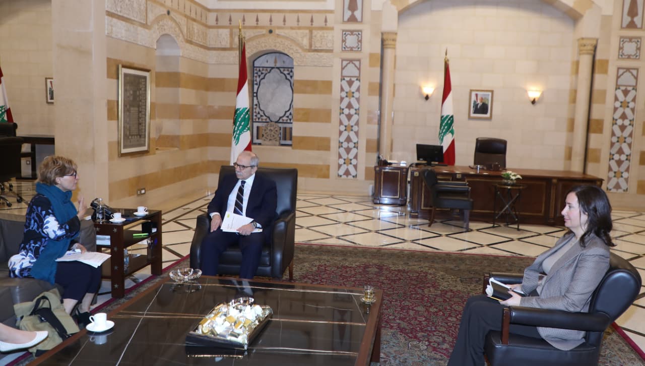 سلسلة لقاءات لسلام في السراي الحكومي