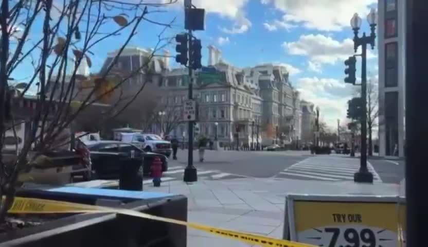 بالفيديو: إطلاق نار قرب البيت الأبيض يُصيب عنصرين من الحرس الوطني