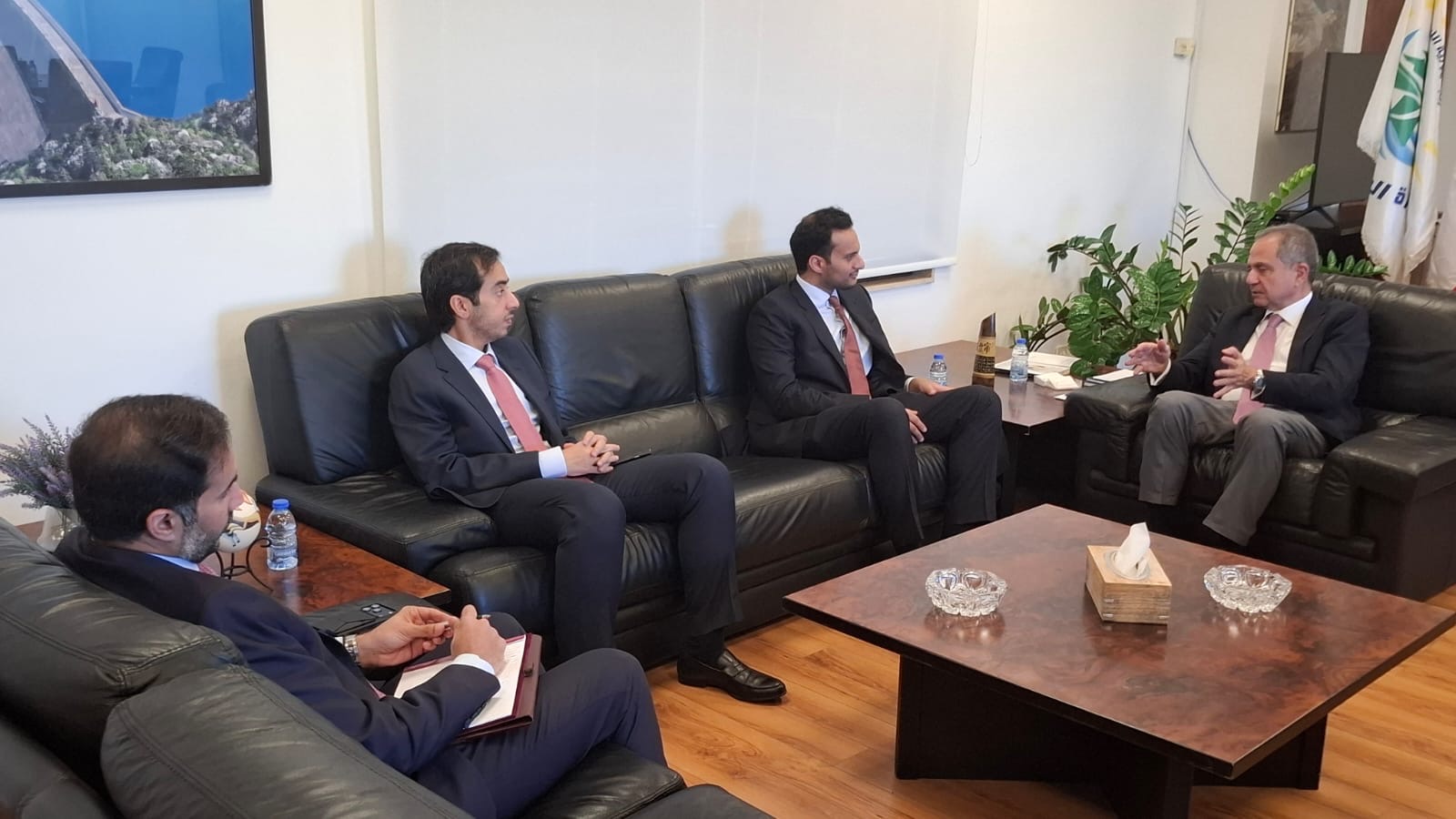 الصدي يبحث مع جهاز قطر للاستثمار الفرص المتاحة في لبنان