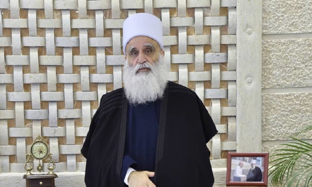 شيخ العقل: لزيارة البابا أهمية رمزيّة في هذه الظروف