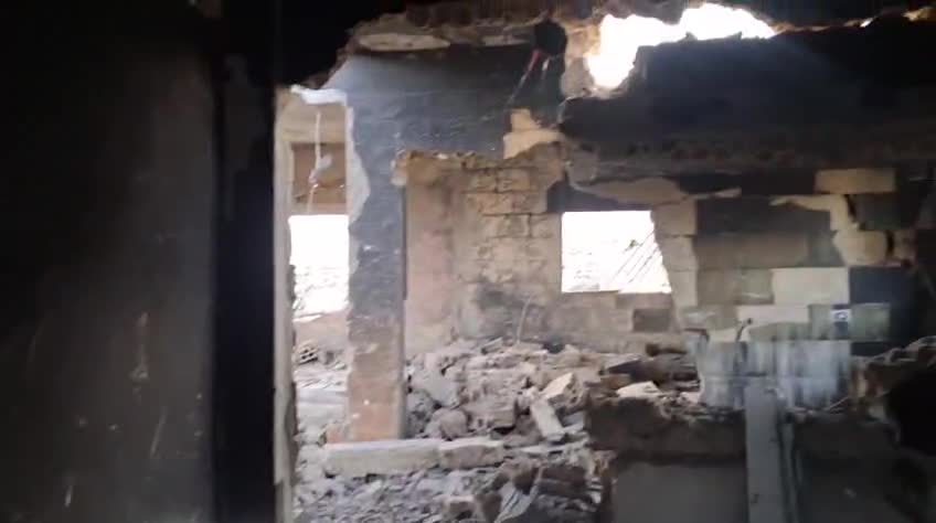 بالفيديو - مسيرة اسرائيلية استهدفت منزلاً فجر اليوم في حولا