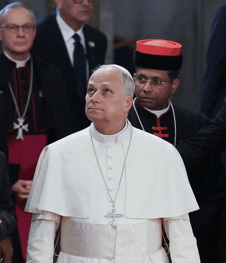 البابا لاوون الرابع عشر يزور كنيسة مار أفرام السريانية الأرثوذكسية ويشدّد على الوحدة المسيحية