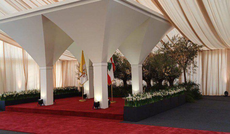 استعدادات رسمية مكتملة في مطار بيروت لاستقبال البابا لاوون الرابع عشر