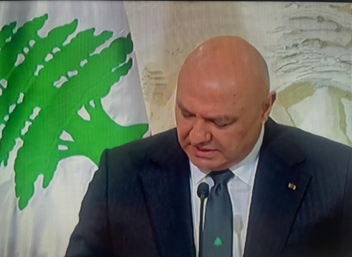 الرئيس عون: صاحب القداسة، أبلغوا العالم أننا باقون رغم الألم والقهر… وننتظر لمستكم المباركة