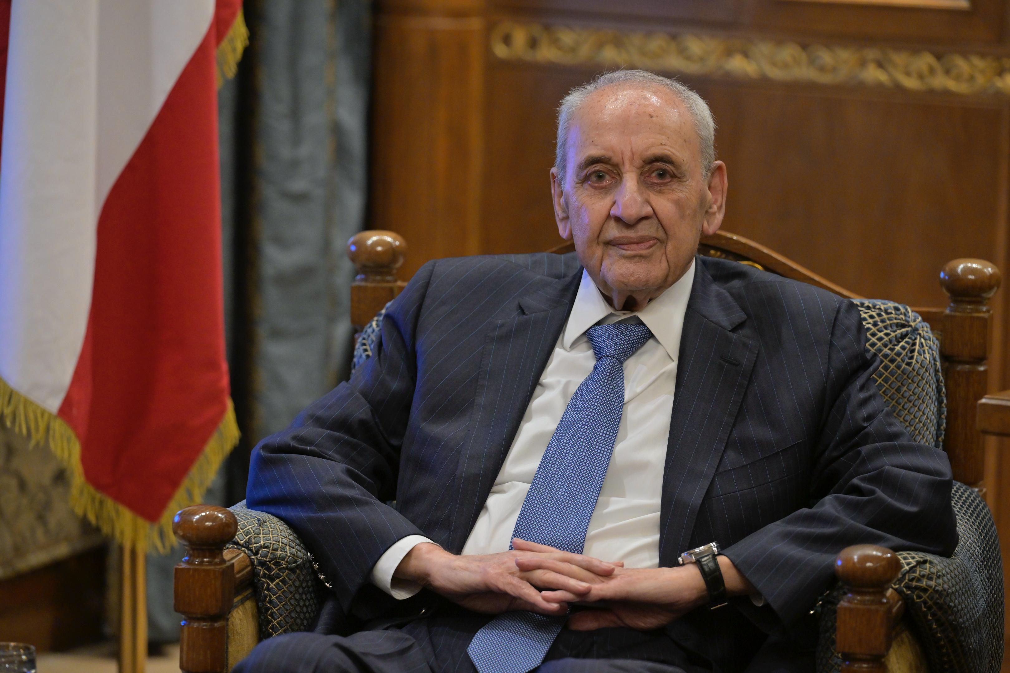 برّي استقبل رئيس اللجنة الموقتة لإدارة وإستثمار مرفأ بيروت