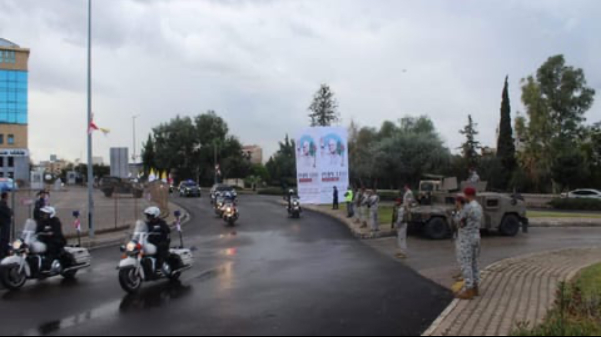 بالصّور: تدابير الجيش اللبناني خلال زيارة البابا