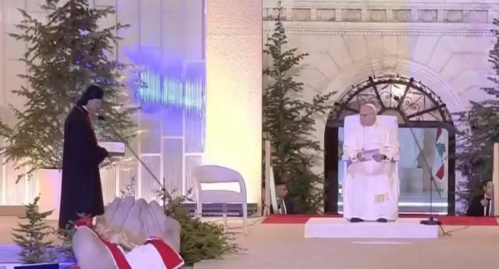 الراعي في لقاء الشبيبة في بكركي : لبنان يستعيد روحه بنور الإيمان ورسالة السلام