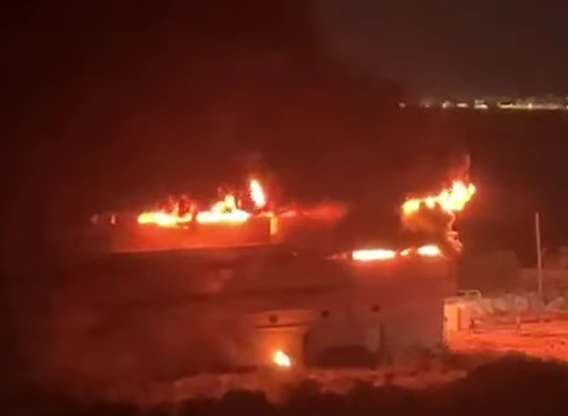 حريق كبير في معمل  لتدوير البلاستيك والنيلون في الحريشة – الكورة