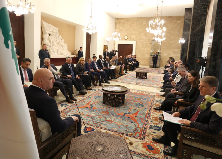 عون: لا عودة للوراء... بري: التفاوض بالنار مرفوض...<br />
