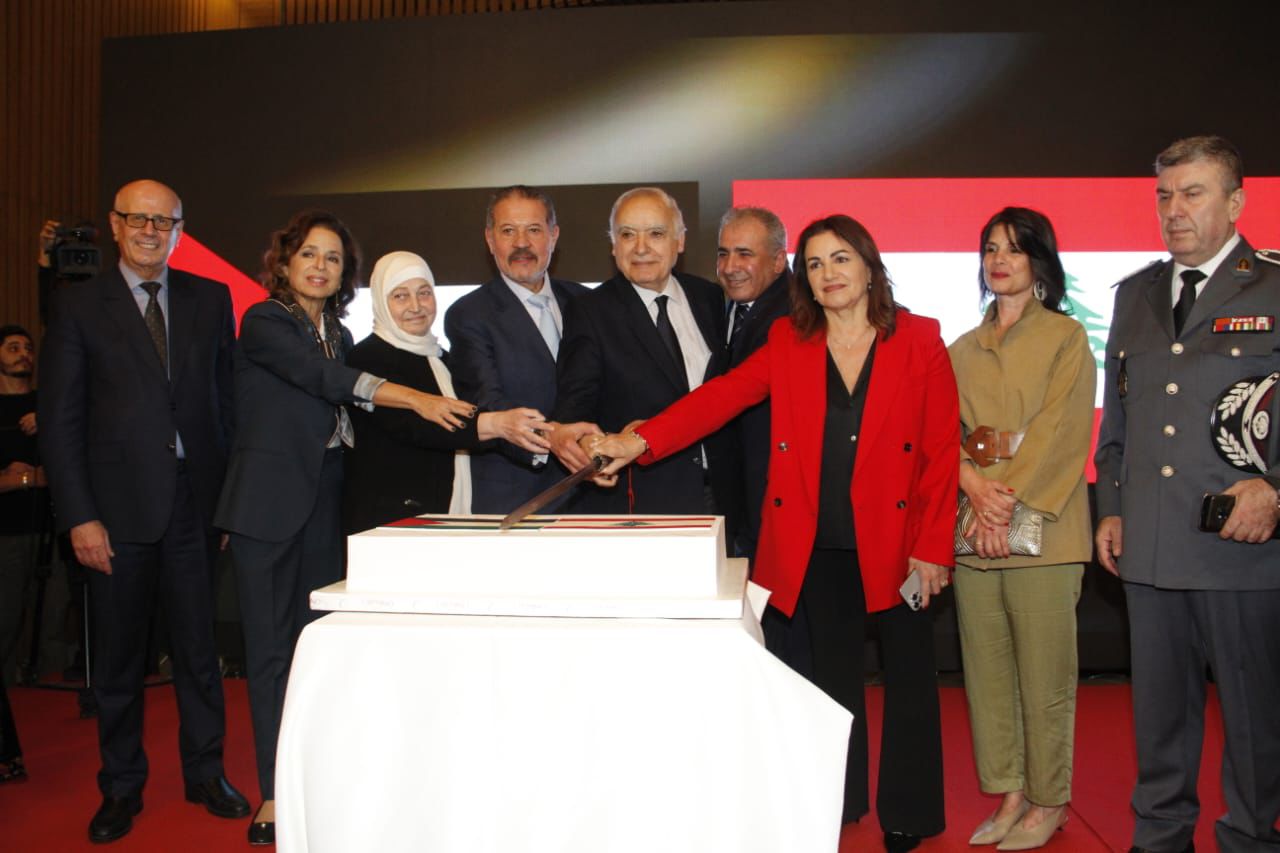 حفل استقبال لسفارة  فلسطين  في اليوم الوطني ويوم التضامن العالمي مع الشعب الفلسطيني