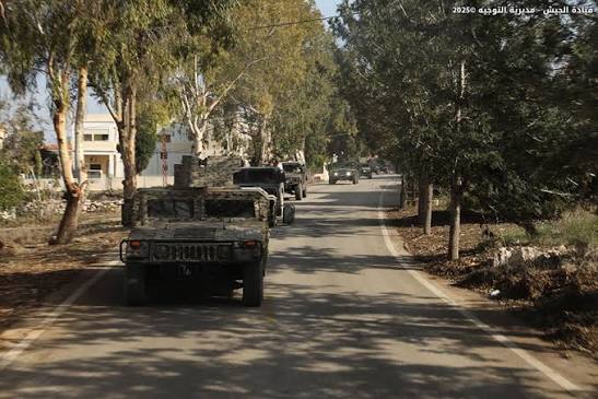 الجيش يُحضّر لجولة ميدانية للملحقين العسكريين والسفراء للاطلاع على تنفيذ خطته جنوب الليطاني