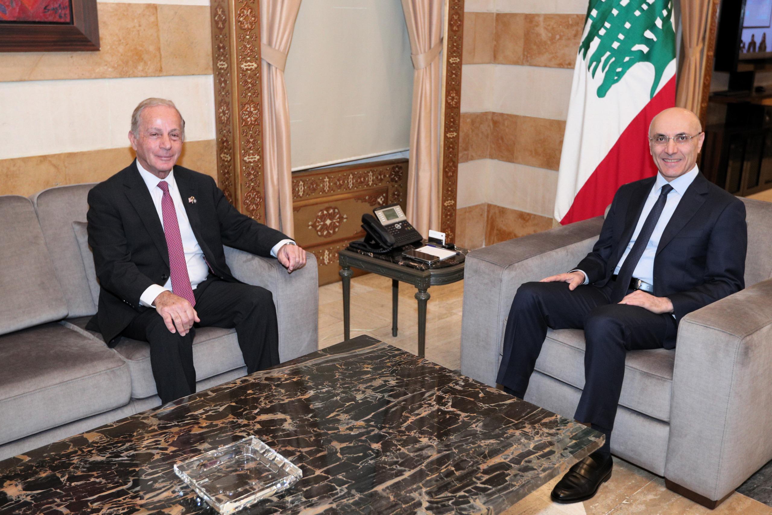 الحجار التقى السفير الأميركي وعرض للتحضيرات الجارية لإنجاز الإستحقاق الإنتخابي النيابي