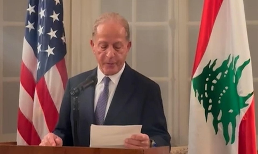 ‎ماذا كشف السفير الأميركي عن زيارة قائد الجيش الى واشنطن؟