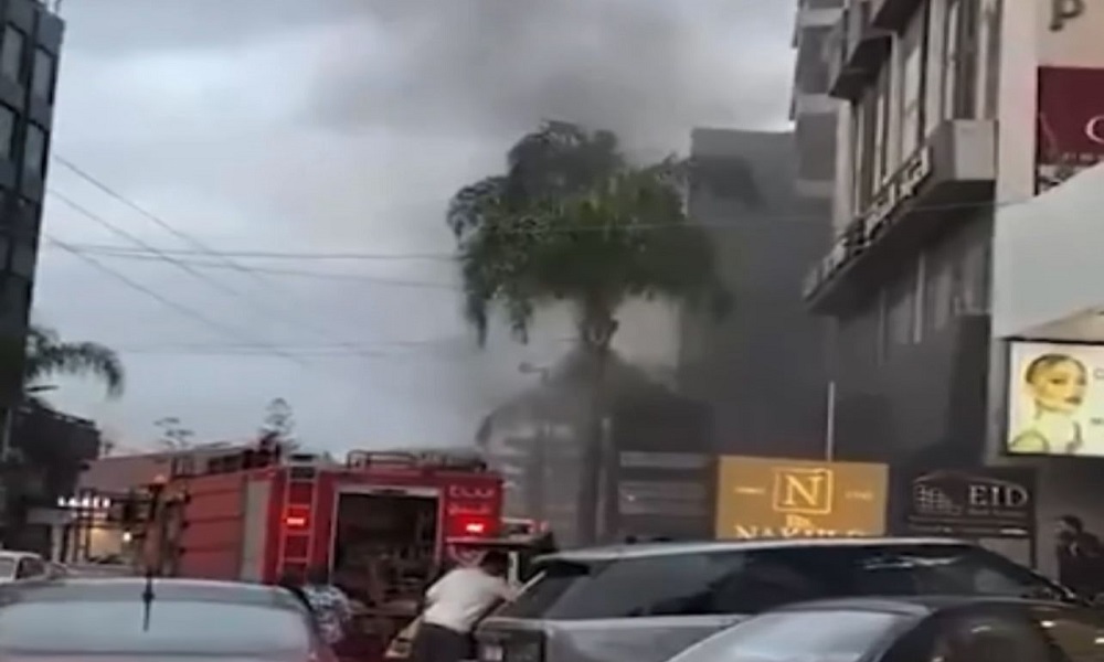 حريق كبير في الكسليك