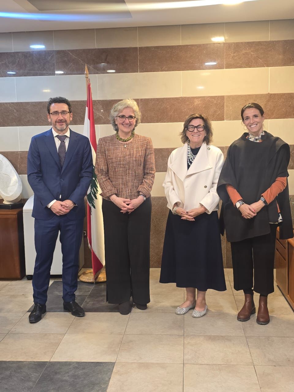 وزيرة التربية كرامي اجتمعت مع وفد من بعثة الاتحاد الأوروبي في لبنان
