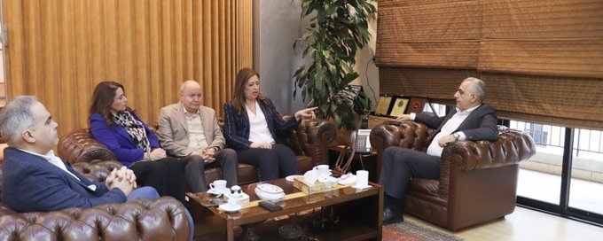 كركي عرض مع نداف أوضاع موظفي تلفزيون لبنان