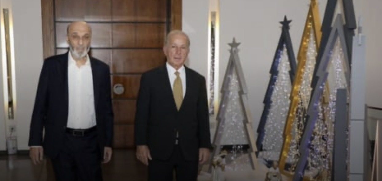 جعجع التقى السفير الأميركي