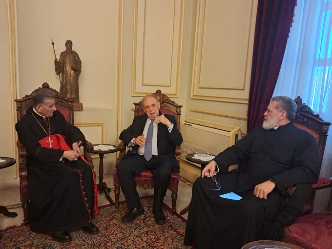 فريد البستاني من بكركي: نثمّن دور هذا الصرح في إنجاح زيارة قداسة البابا ونؤيّد نهجها القائم على السلام والاستقرار