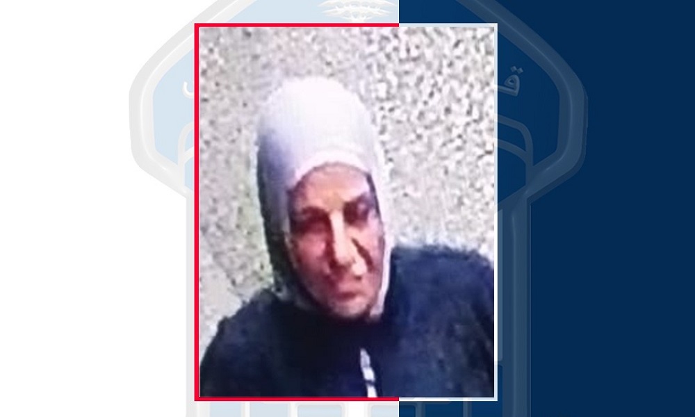 تعميم صورة مشتبه بها بجرم سرقة