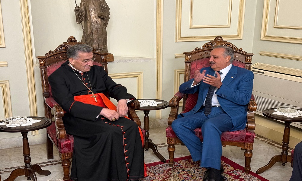 أرسلان في بكركي