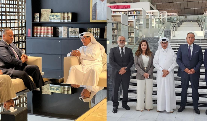 المرتضى زار  مكتبة  قطر الوطنية 
حمد الكوّاري: إسرائيل تعربد ونحن مع لبنان ومدير عام الأونيسكو تخلّت عن دورها وعطّلت المنظّمة