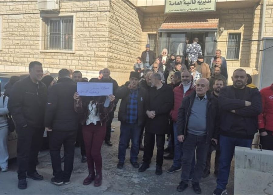 اعتصام لأساتذة التعليم الرسمي في بعلبك