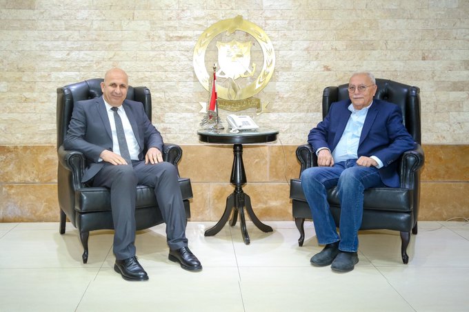 المدير العام للدفاع المدني يستقبل رئيس بلدية برج حمود