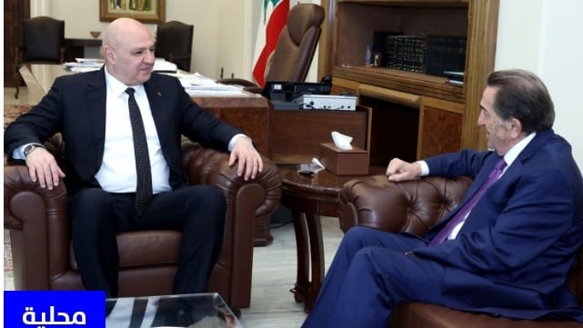 الرئيس عون استقبل  بطرس حرب