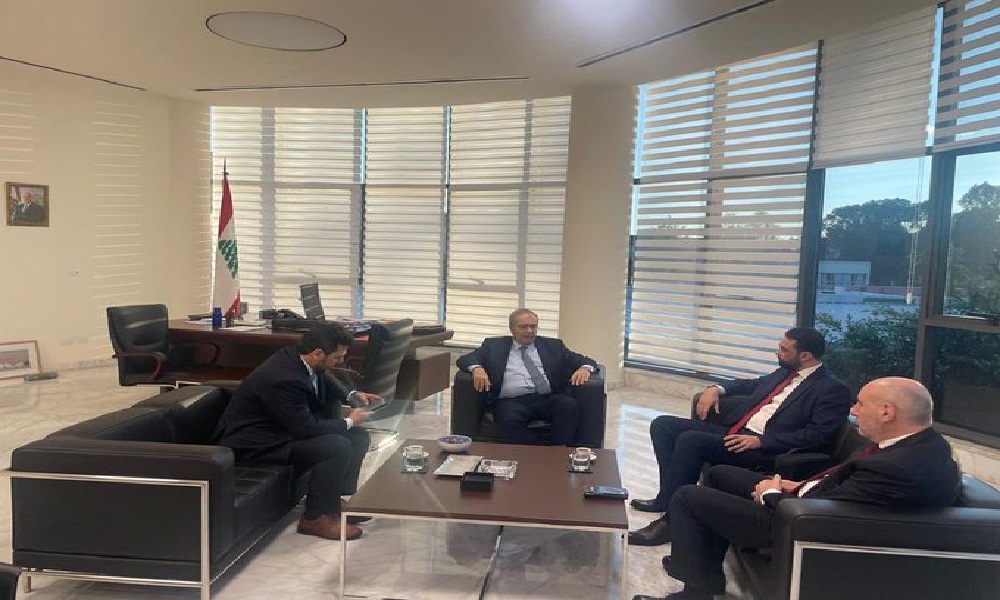 متري يستقبل وفدًا سوريًا في بيروت