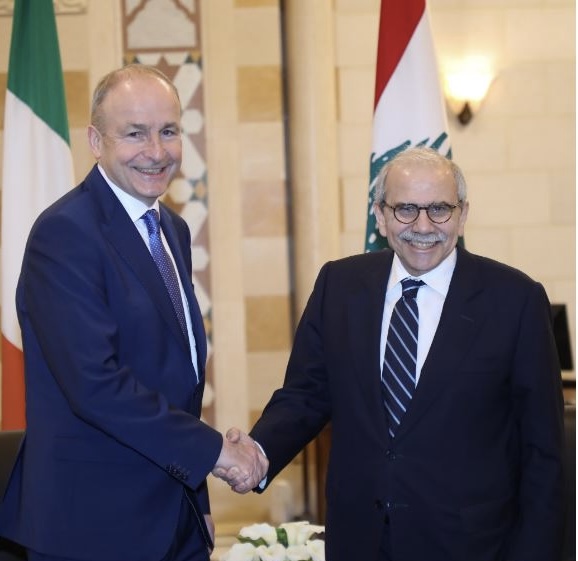 سلام بحث مع  رئيس وزراء إيرلندا  في العلاقات والأوضاع جنوباً