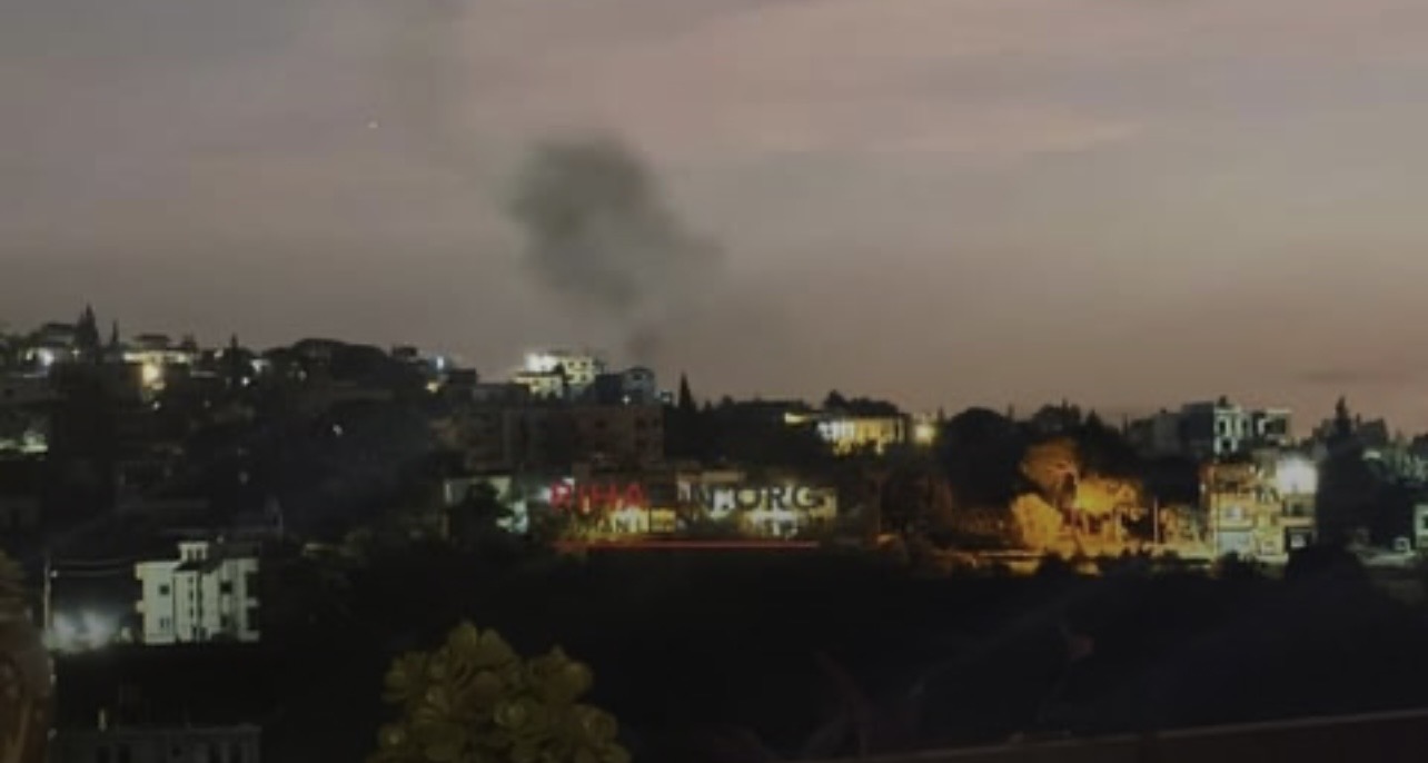 غارة على طريق عام عدشيت الطيبة