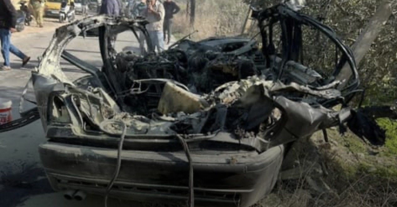 استهداف سيارة في القنيطرة