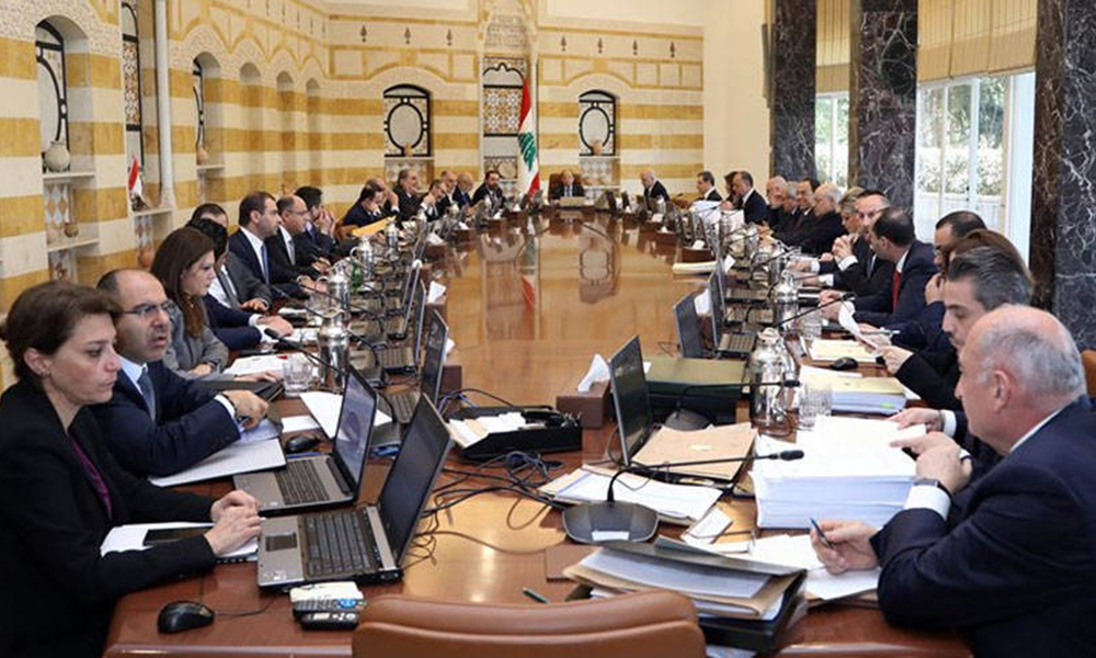 مجلس الوزراء يناقش قانون الانتظام المالي والتعيينات