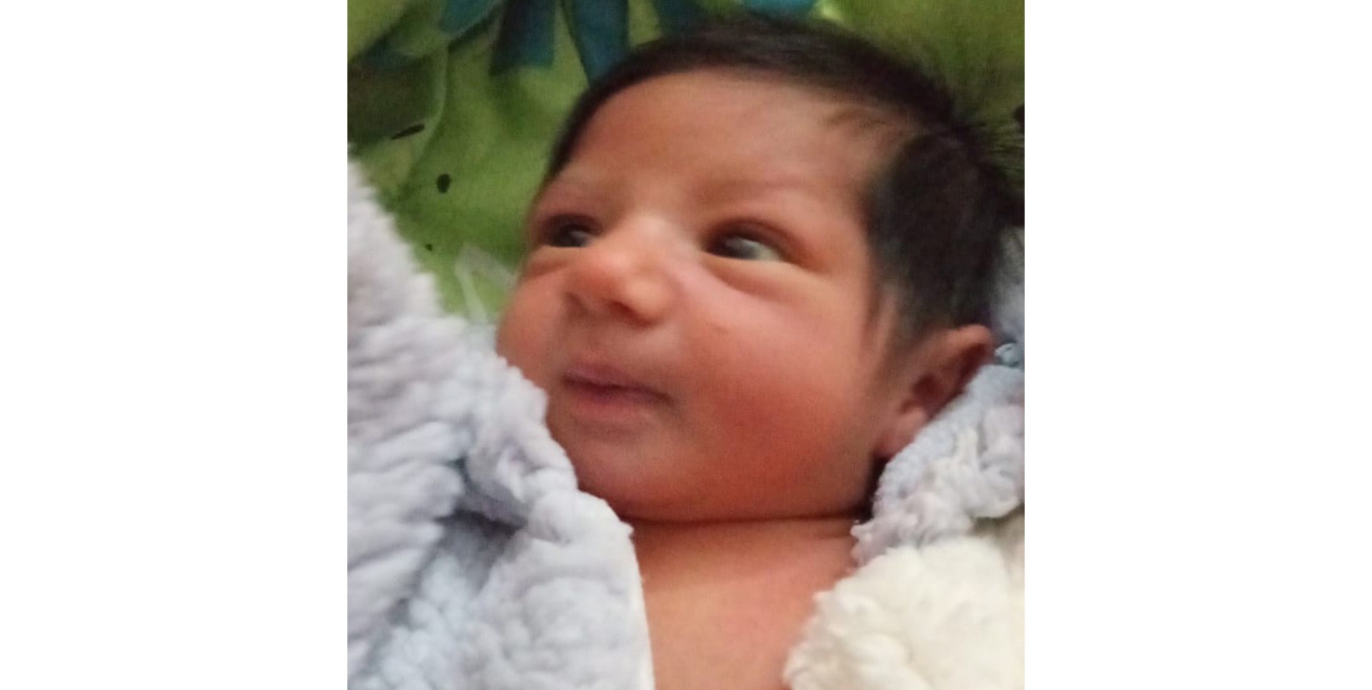 تعميم صورة طفلة حديثة الولادة عُثر عليها أمام كنيسة