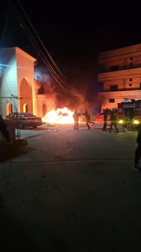 اصابات في غارة على سيارة في جناتا