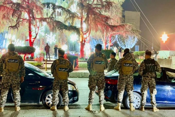 عناصر أمن الدولة عززت الإجراءات الأمنية خلال احتفالات عيد الميلاد