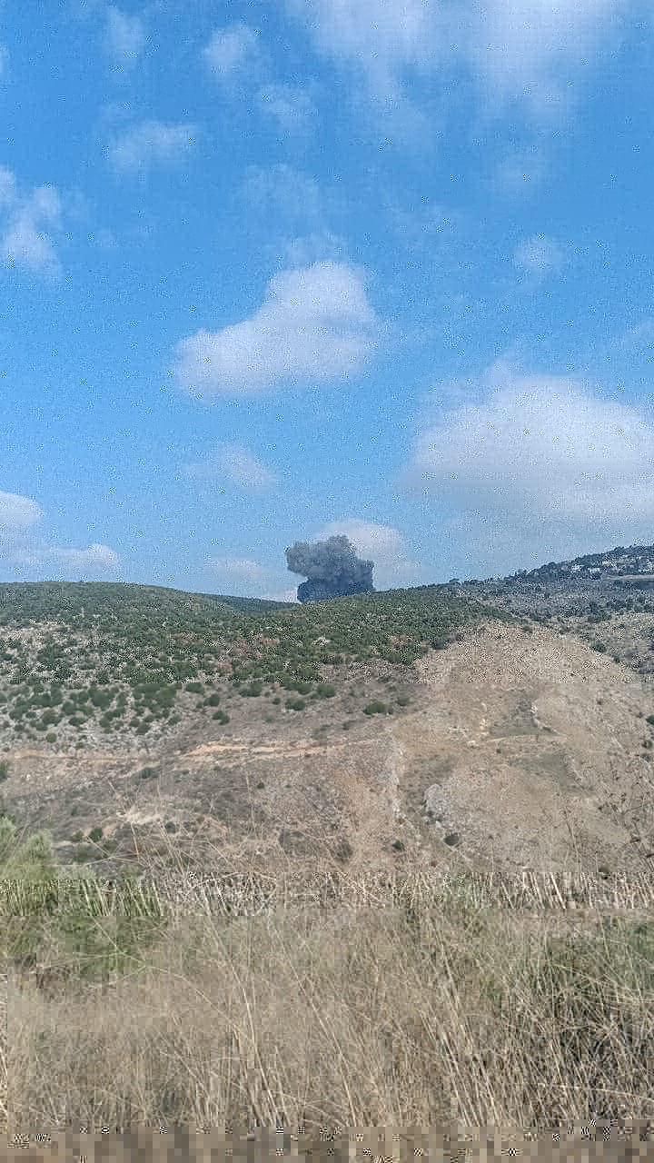 الجيش الاسرائيلي:  استهدفنا أهدافاً تابعة لـ«حزب الله» ومعسكراً لقوة الرضوان