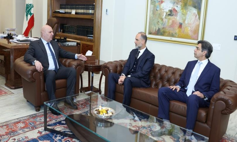 الرئيس عون بحث ورسامني في أوضاع “الأشغال”
