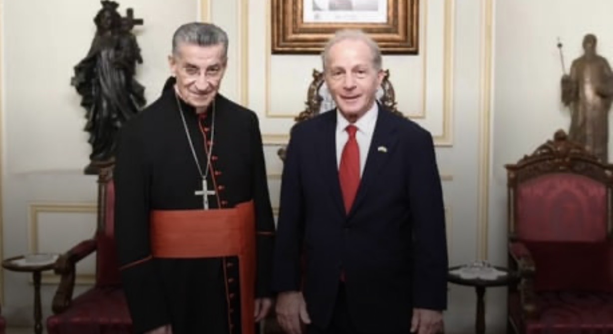 الراعي استقبل السفير الأميركي وتلقّى اتصالات معايدة