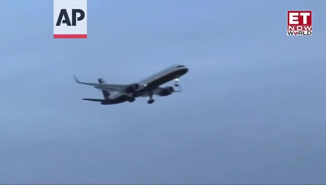 بالفيديو - طائرة مادورو تهبط في نيويورك